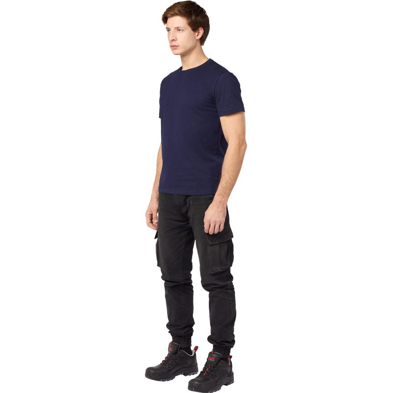 Футболка (160 г.) с кор.рукавом синяя 5XL(ЗД594075) - фото 2