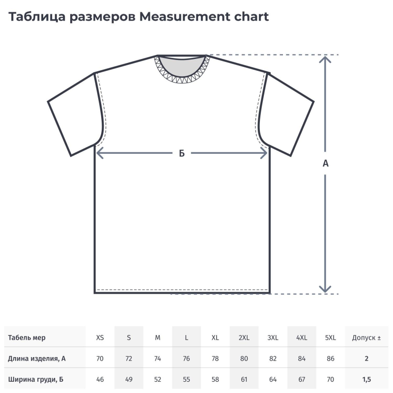 Футболка (160 г.) с кор.рукавом синяя 5XL(ЗД594075) - фото 15