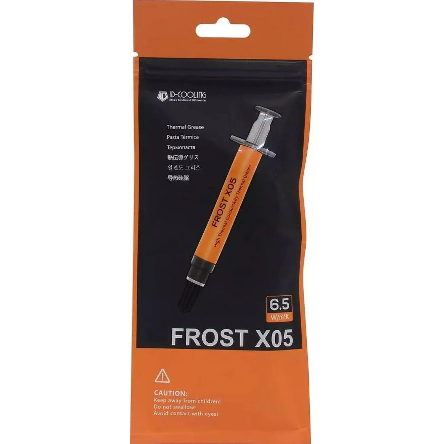Термопаста ID-Cooling FROST X05 3g 6.5Вт/(м-К) шприц 3гр - фото 2