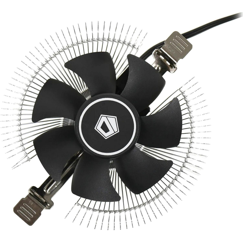 Кулер ID-Cooling DK-01S Soc-AM5/AM4/1151/1200/1700 черный 3-pin 24dB 65Вт - фото 1
