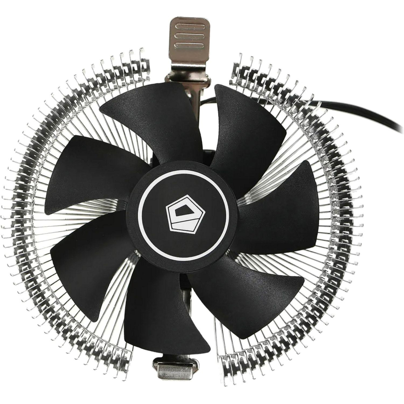 Кулер ID-Cooling DK-01T Soc-AM5/AM4/1151/1200/1700 черный 3-pin 24dB Al 95W - фото 1
