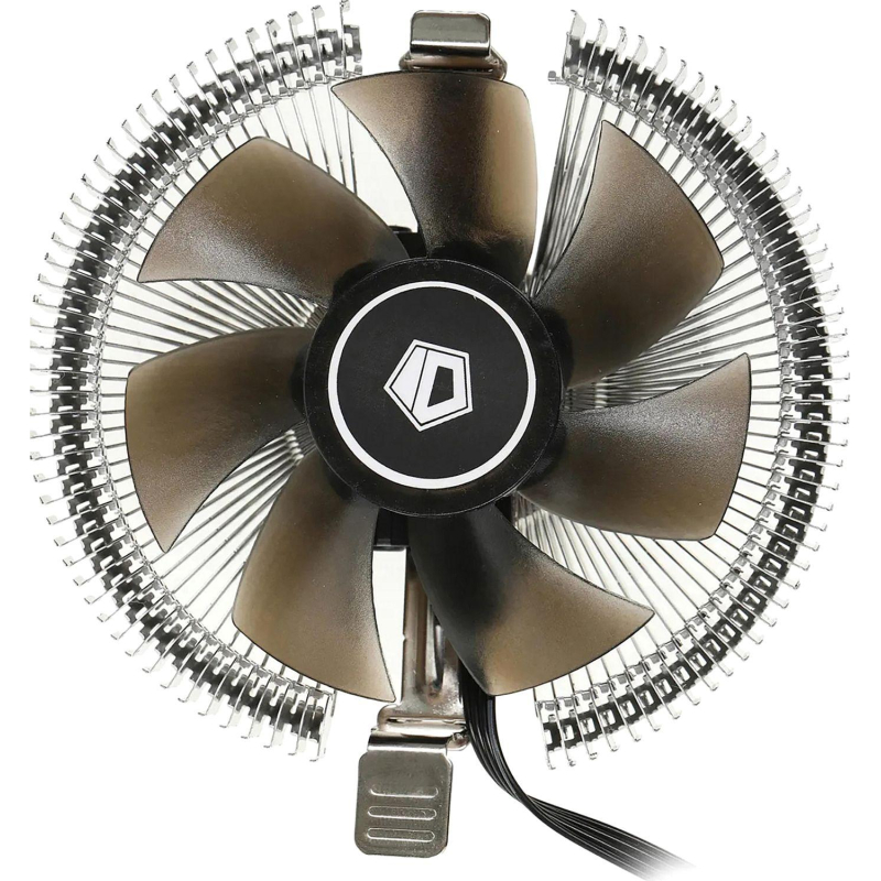 Кулер ID-Cooling DK-01 Soc-AM5/AM4/1151/1200/1700 черный 4-pin 29dB Al 95W - фото 1