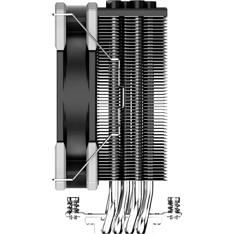 Кулер ID-Cooling SE-214-XT Basic AM5/AM4/1151/1200/1700 черный 4-pin 180W - фото 3