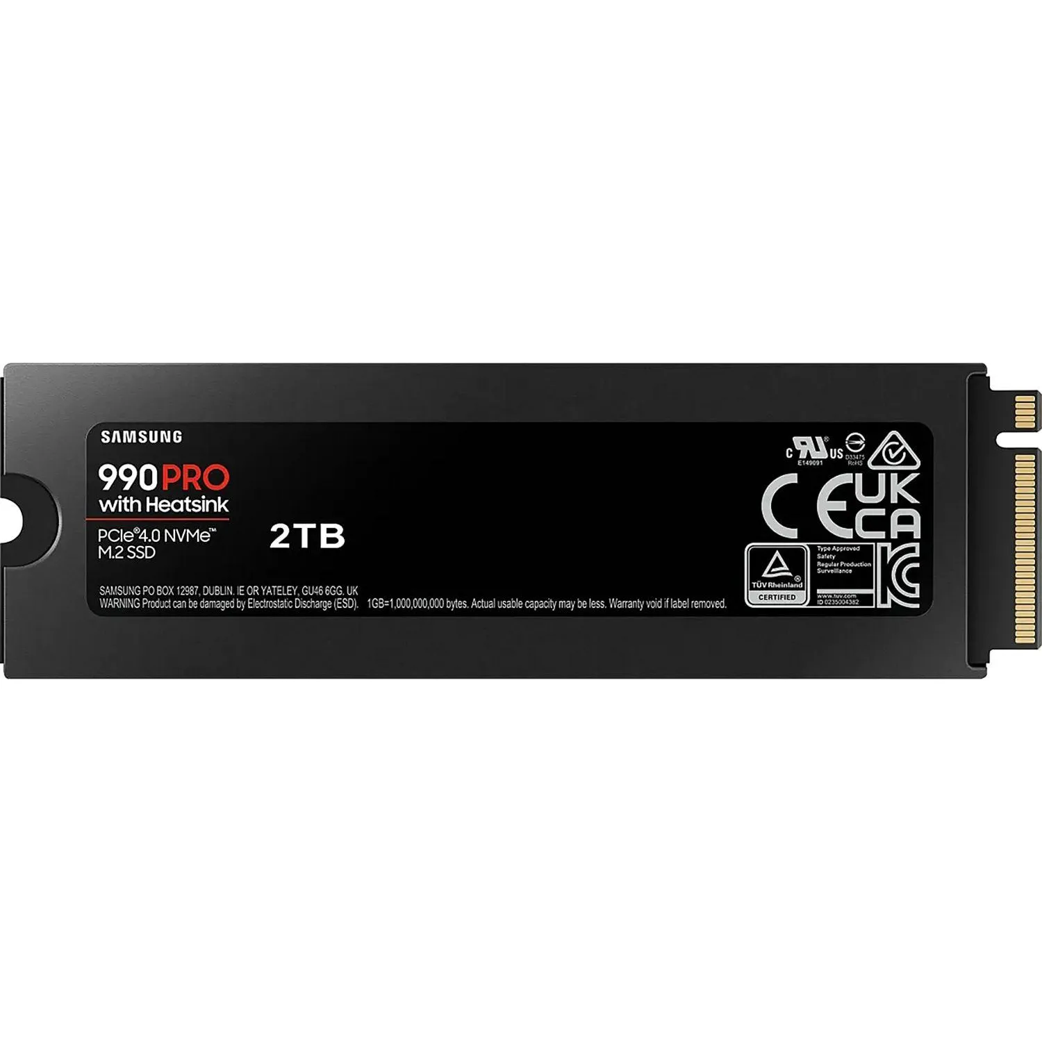 SSD накопитель Samsung 990 Pro 2Tb, M.2 2280, PCIe 4.0 x4(MZ-V9P2T0CW) - фото 2