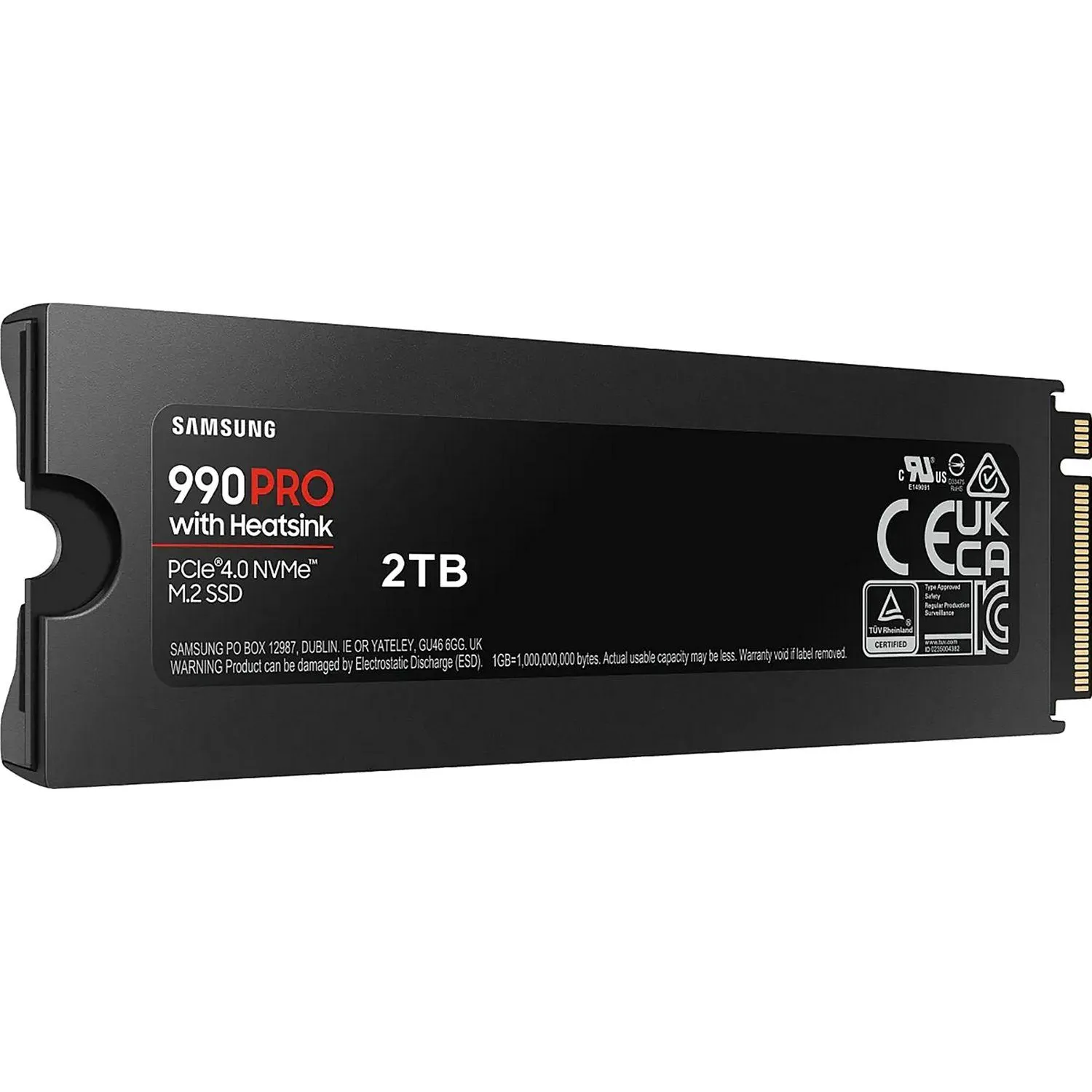 SSD накопитель Samsung 990 Pro 2Tb, M.2 2280, PCIe 4.0 x4(MZ-V9P2T0CW) - фото 3