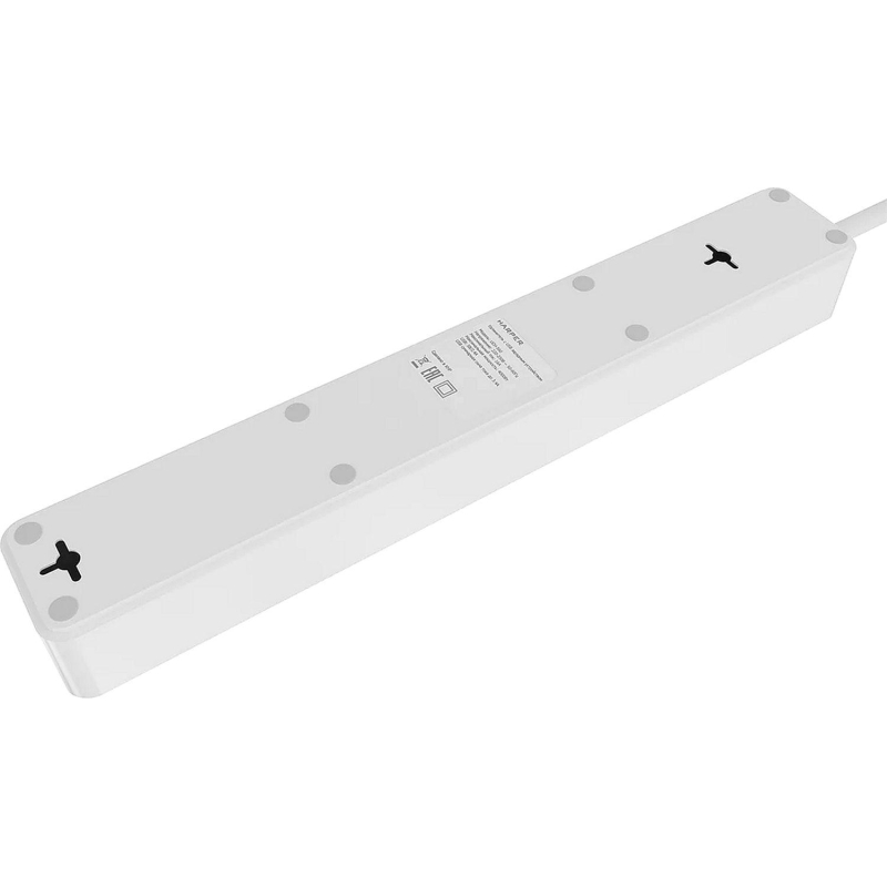 Сетевой фильтр HARPER UCH-560 White 5р/3м/4кВт/16А 3xUSB (H00003014) - фото 3