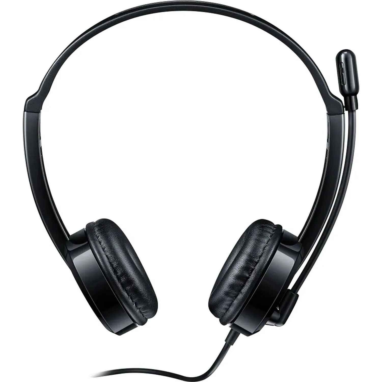 Гарнитура RAPOO (H120) проводная черная - фото 2