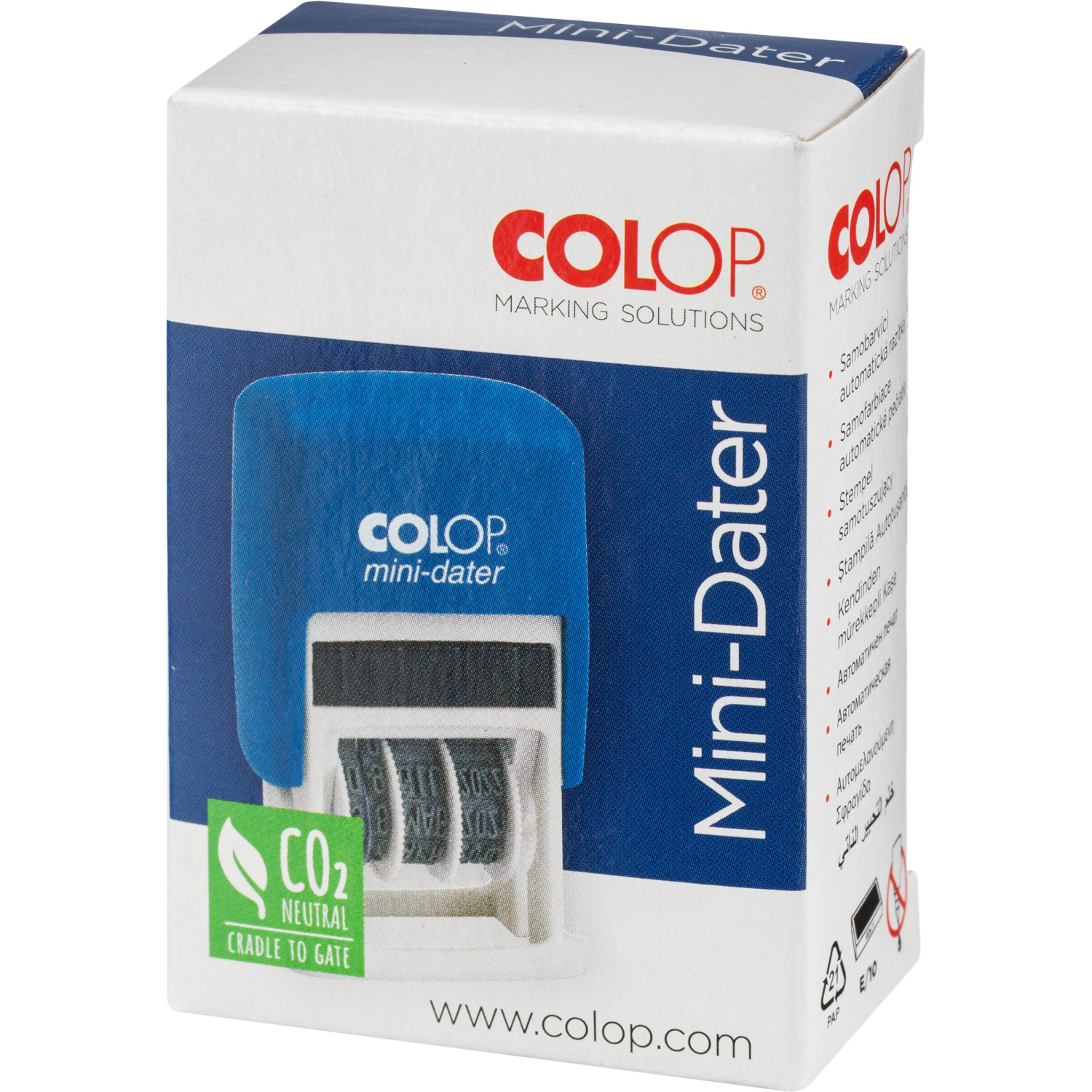 Датер автоматический мини S120 шрифт 3,8мм месяц букв.(аналог 4810)Colop - фото 6