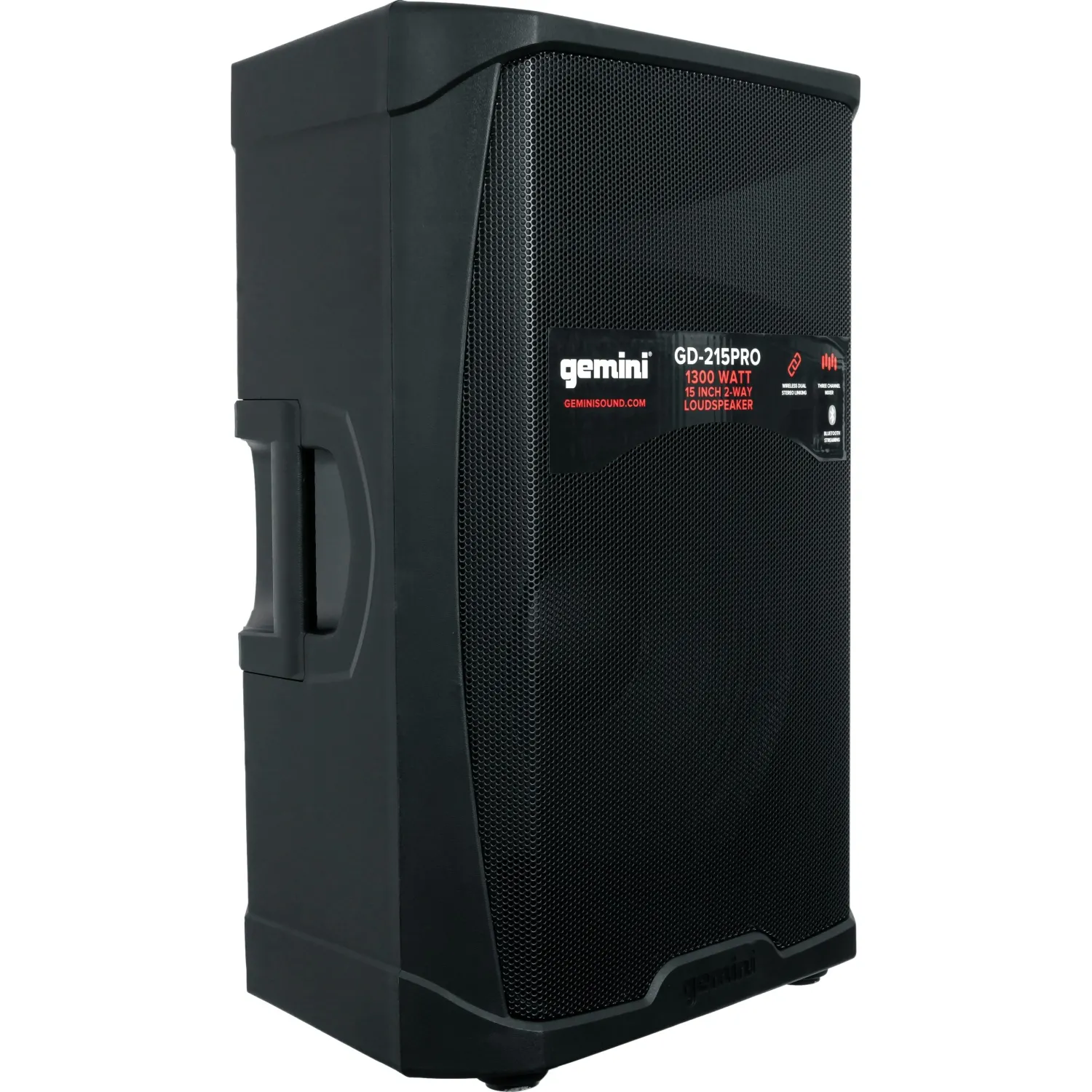 Акустическая система Gemini GD-215PRO 2-х полосная, активная, 280 Вт - фото 1