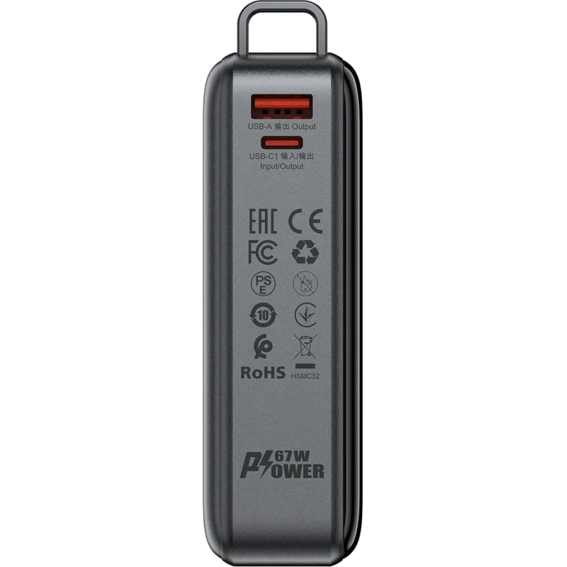Внешний аккумулятор ACEFAST (AF-M4-BK) M4 -20000 PD67W черный - фото 2