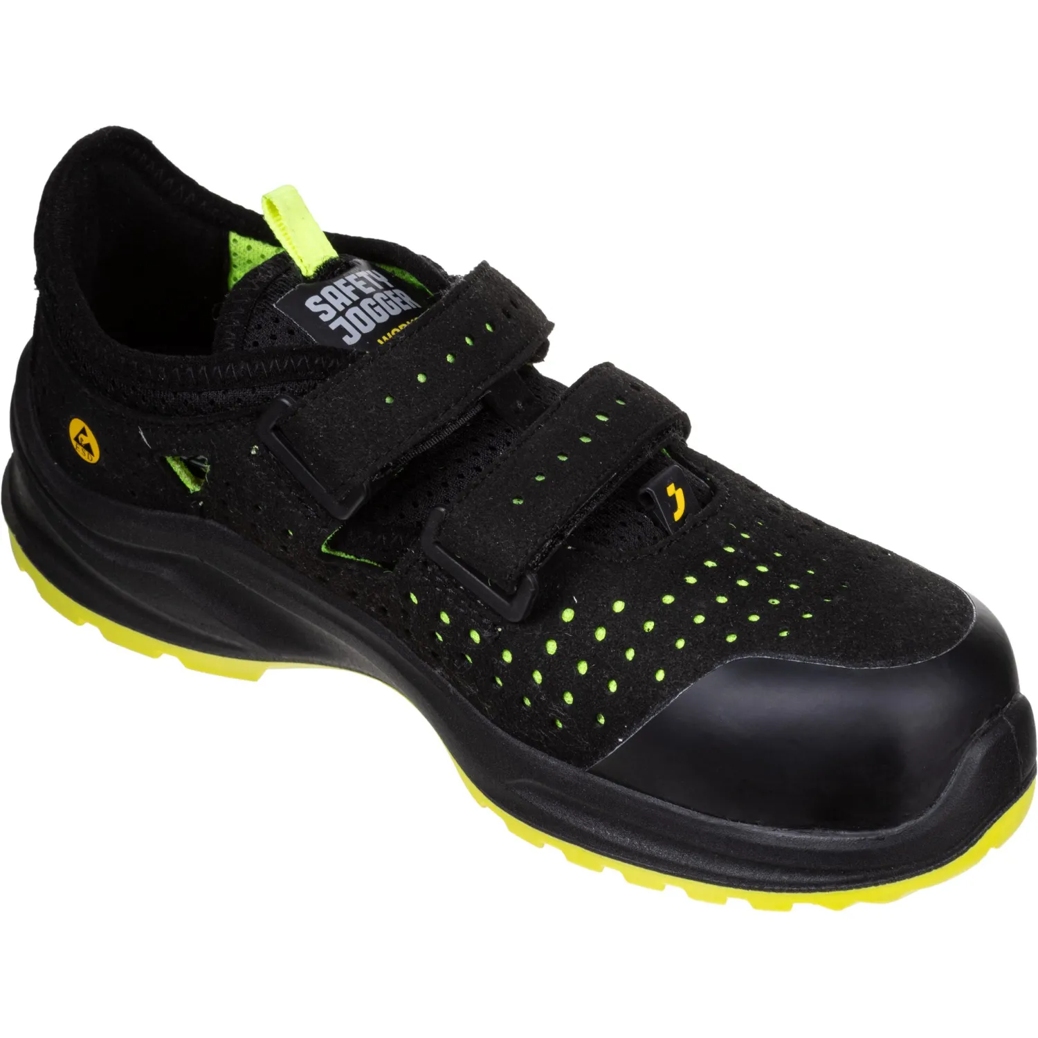 Полуботинки Safety Jogger MODULO S1PS SANDAL BLK р.42 - фото 3