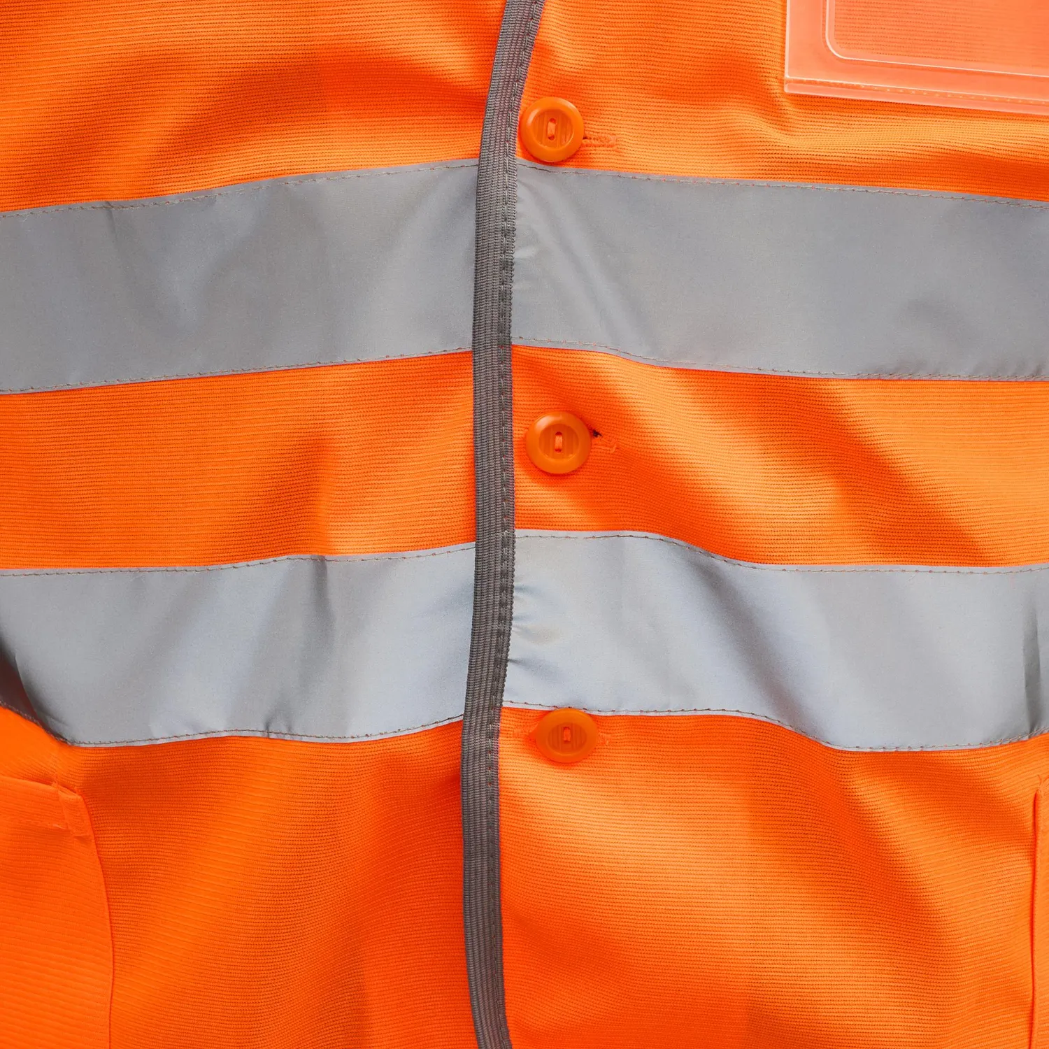Жилет сигнальный, Тип 2Т с бейджем, цв.оранж.(р.L/48-50) - фото 7