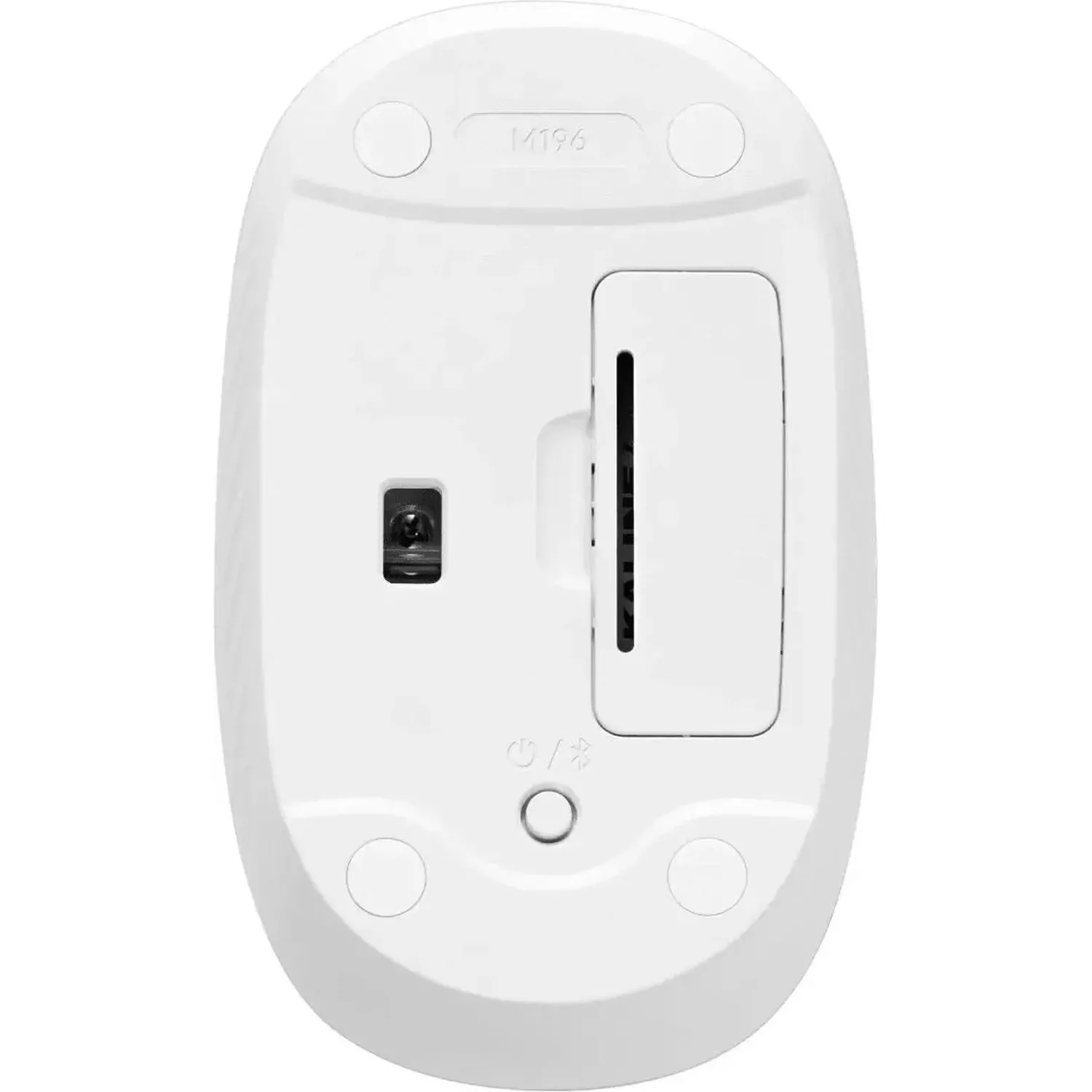 Мышь компьютерная Logitech M196 1000dpi беспров. BT (910-007316)белый - фото 4