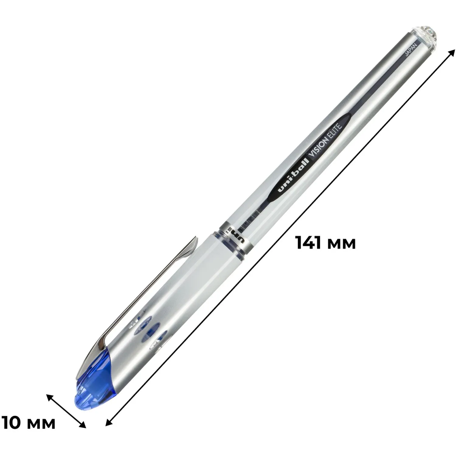 Роллер Uni-Ball Vision Elite UB-200, 0,8мм, синий, UB-200 (08) - фото 5