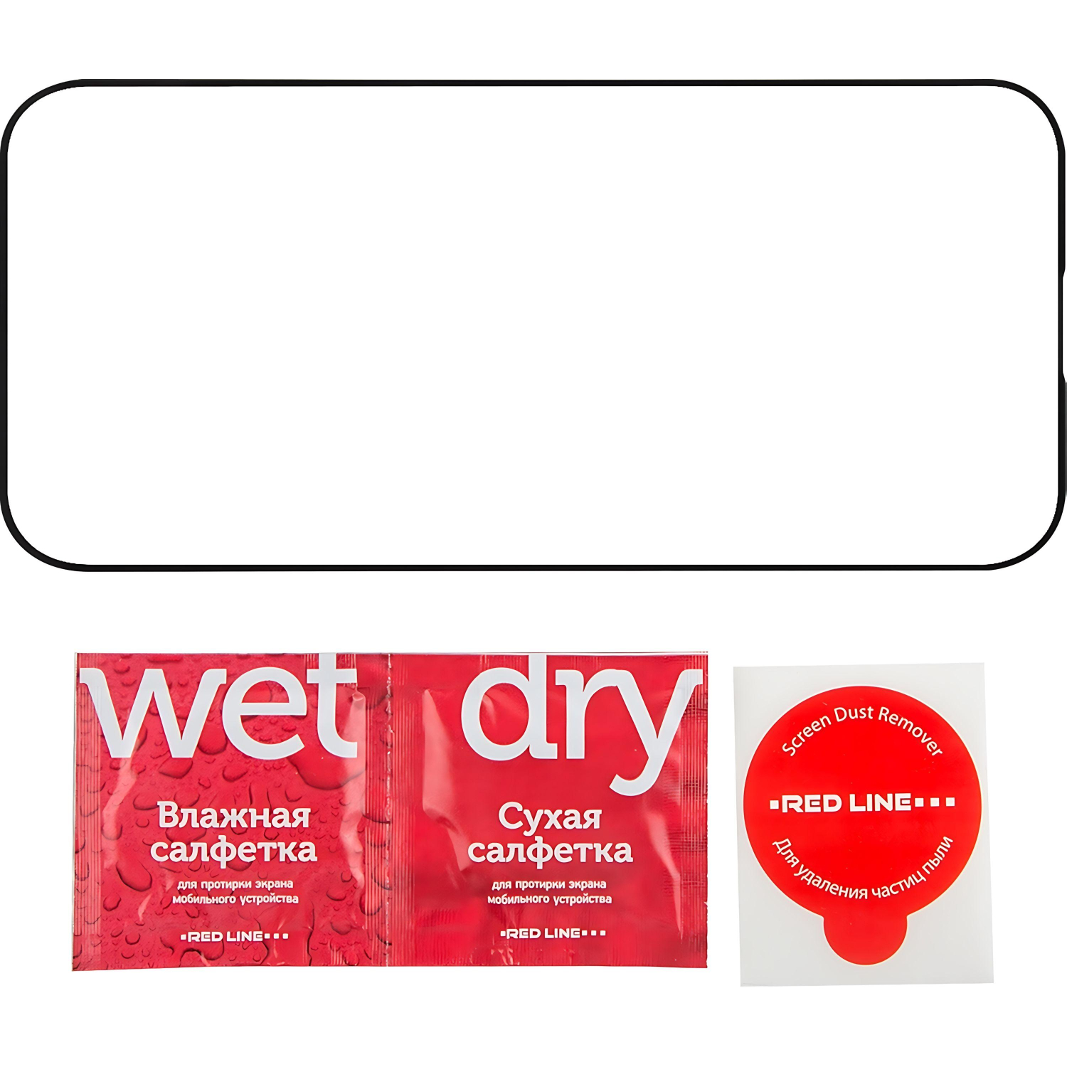 Защитное стекло Red Line iPhone 16 PRO MAX FULL GLUE чер(УТ000039566) - фото 3