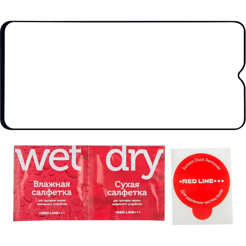 Защитное стекло Red Line Samsung Galaxy A25 FULL GLUE чер(УТ000038252) - фото 3