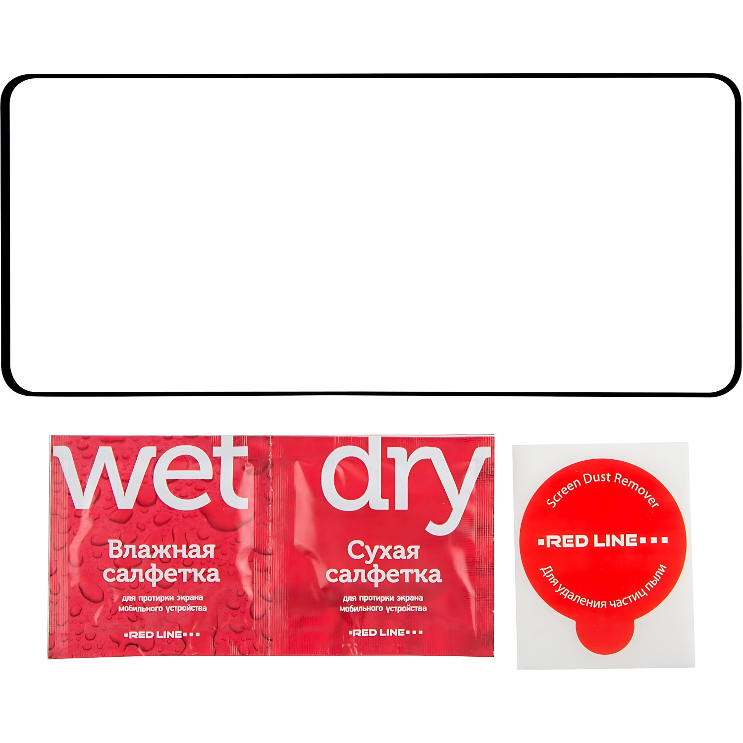 Защитное стекло Red Line Samsung Galaxy A55 FULL GLUE чер(УТ000038254) - фото 3