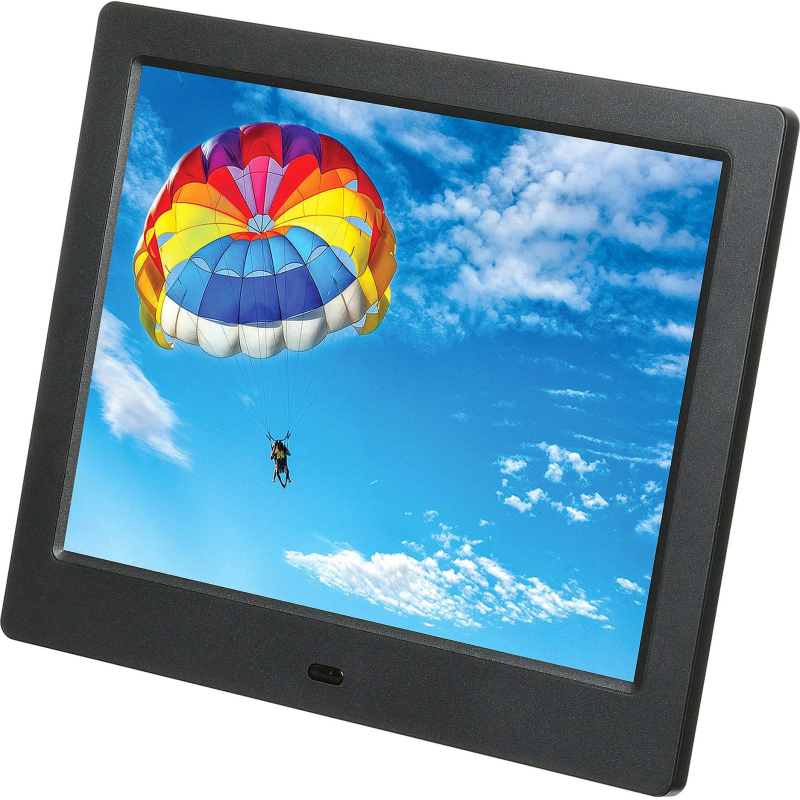 Фоторамка цифровая Digma 8 PF-843 IPS 1024x768 черный пластик ПДУ Видео - фото 5