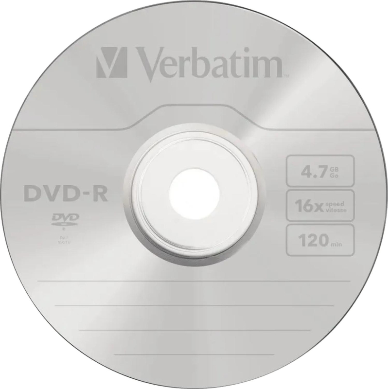 Носители информации DVD-R Verbatim 4.7Gb 16x bulk 10шт/уп (43729) - фото 3