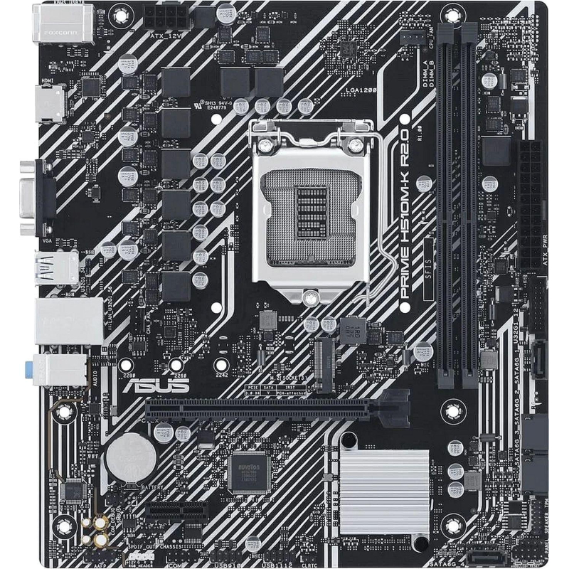 Материнская плата ASUS PRIME H510M-K R2.0 s1200,H470,M.2,HDMI,VGA - фото 2