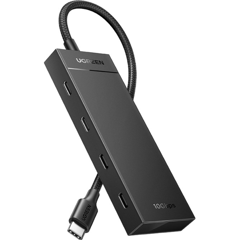 Разветвитель USB UGREEN CM806 (35583) USB-C to 2xUSB-A/2xUSB-C Хаб безPD чр - фото 2