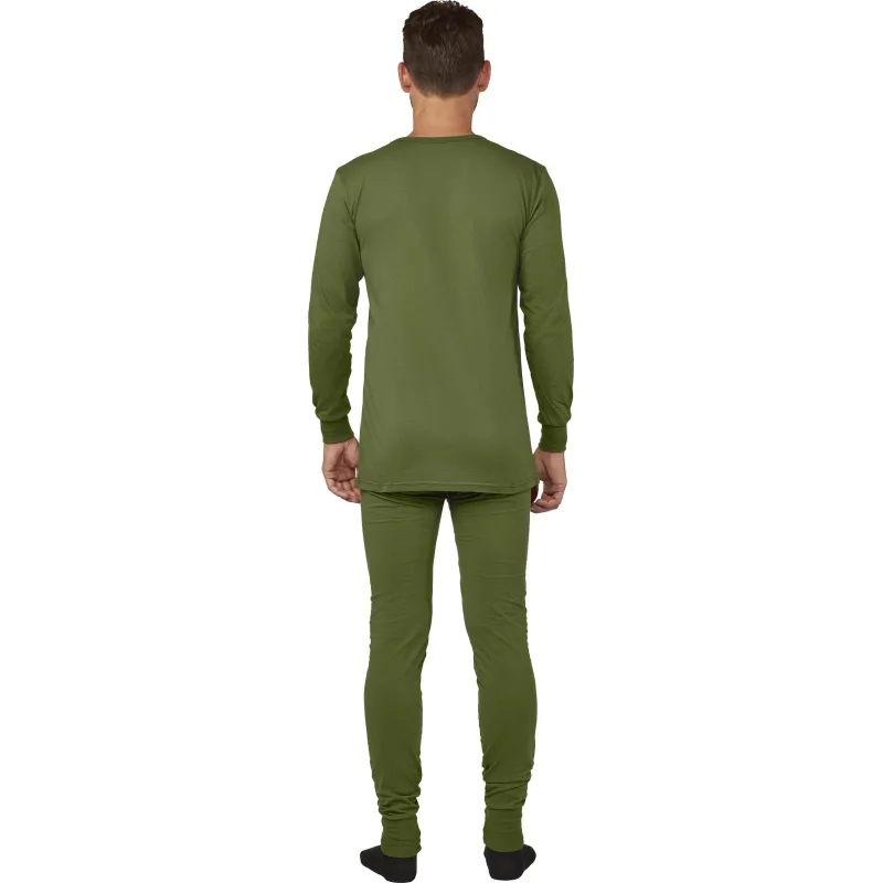 Белье нательное трикотаж зимнее цвет олива (р.44-46) р.158-164 - фото 4