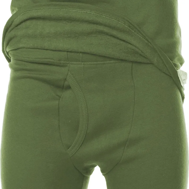 Белье нательное трикотаж зимнее цвет олива (р.48-50) р.158-164 - фото 10