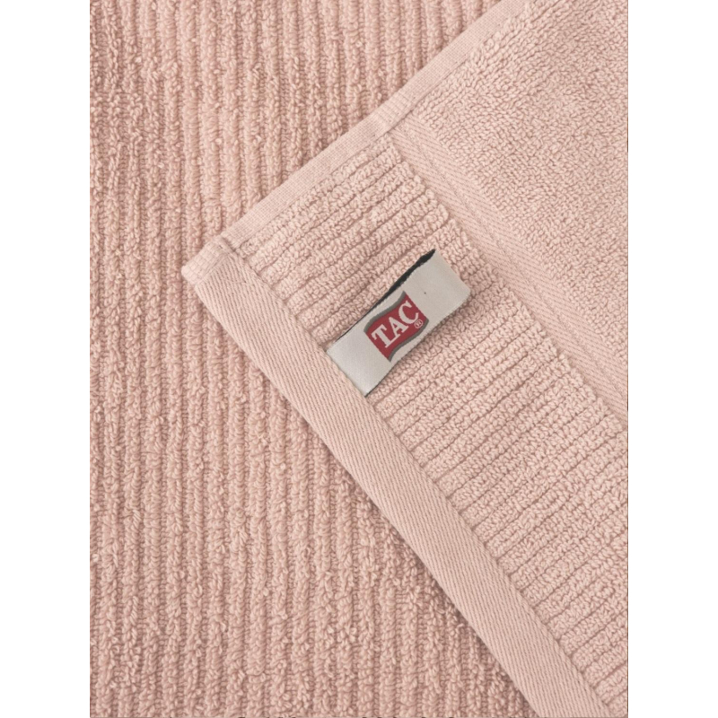 Набор полотенец махровых TAC DORA 50х90,70х140 550 г/м2 ROSE,светло-розовый - фото 3