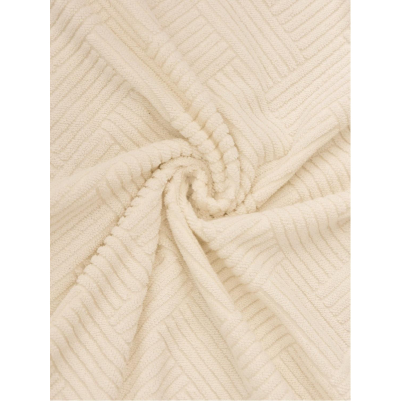 Набор полотенец махровых TAC VENTURA 50х90,70х140 500 г/м2 WHITE, белый - фото 4