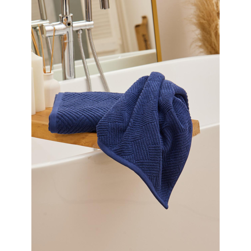 Набор полотенец махровых TAC VENTURA 50х90,70х140 500 г/м2 ROYAL BLUE,синий - фото 5