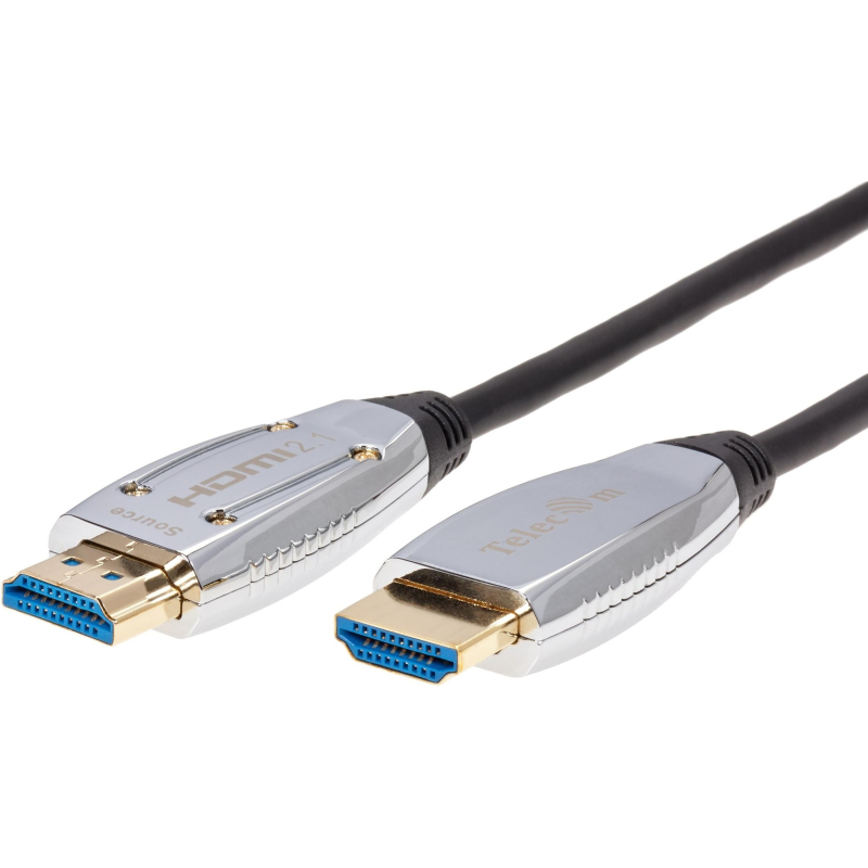 Кабель активный оптический HDMI 19M/M,ver. 2.1, 15m Telecom (TCG2120-15M) - фото 1