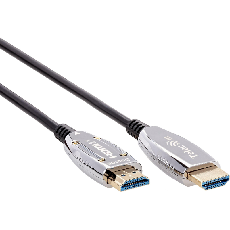 Кабель активный оптический HDMI 19M/M,ver. 2.1, 15m Telecom (TCG2120-15M) - фото 4