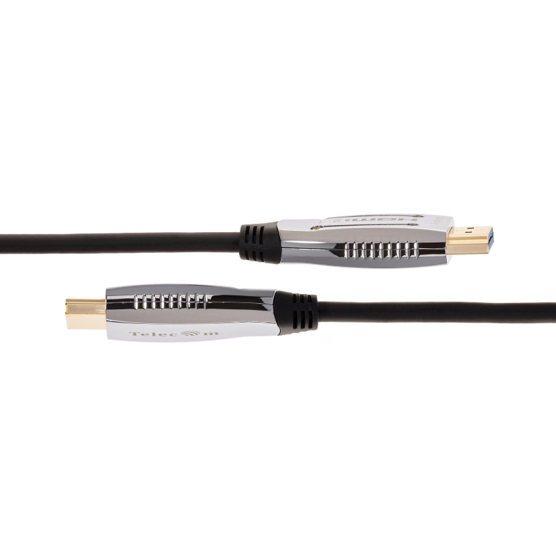 Кабель активный оптический HDMI 19M/M,ver. 2.1, 15m Telecom (TCG2120-15M) - фото 6