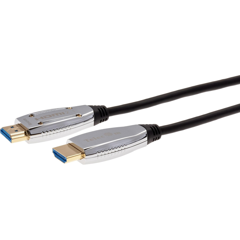 Кабель активный оптический HDMI 19M/M,ver. 2.1, 15m Telecom (TCG2120-15M) - фото 11