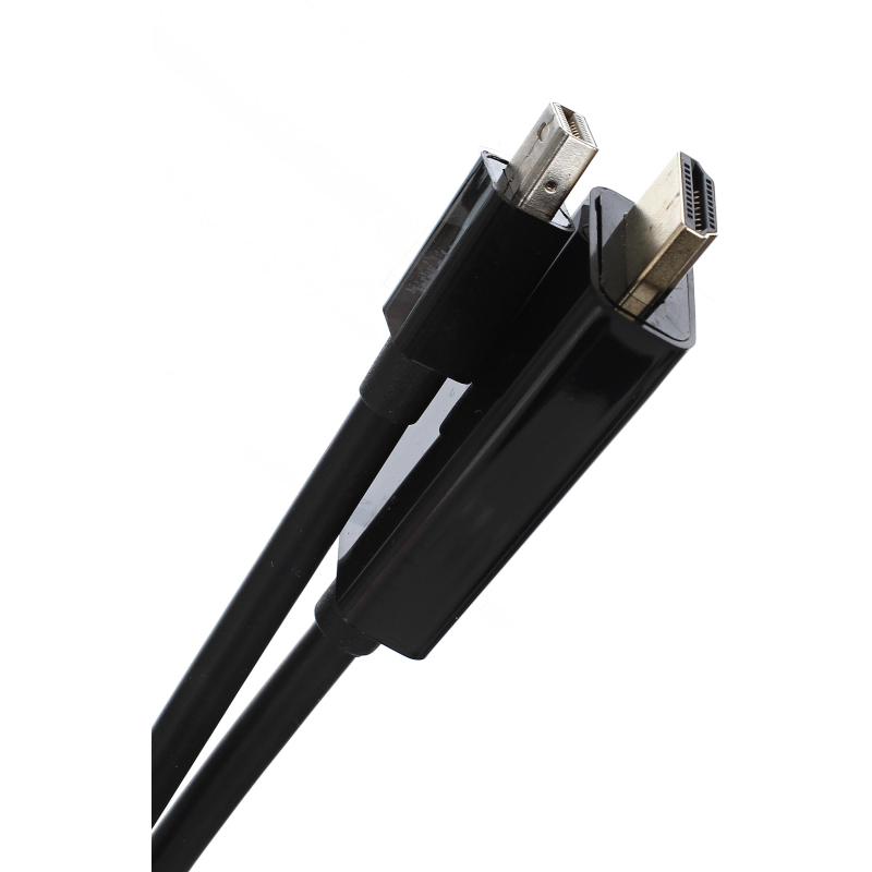 Кабель Mini DisplayPort M to HDMI M переходник 1.8m Telecom (TA695) - фото 1