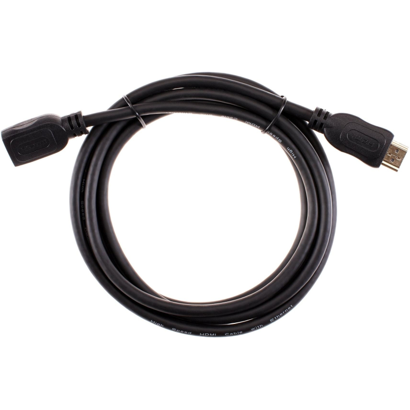 Кабель HDMI-19M - HDMI-19M ver 2.0+3D/Ethern,2 ф-ра 2m Telecom (TCG200F-2M) - фото 3