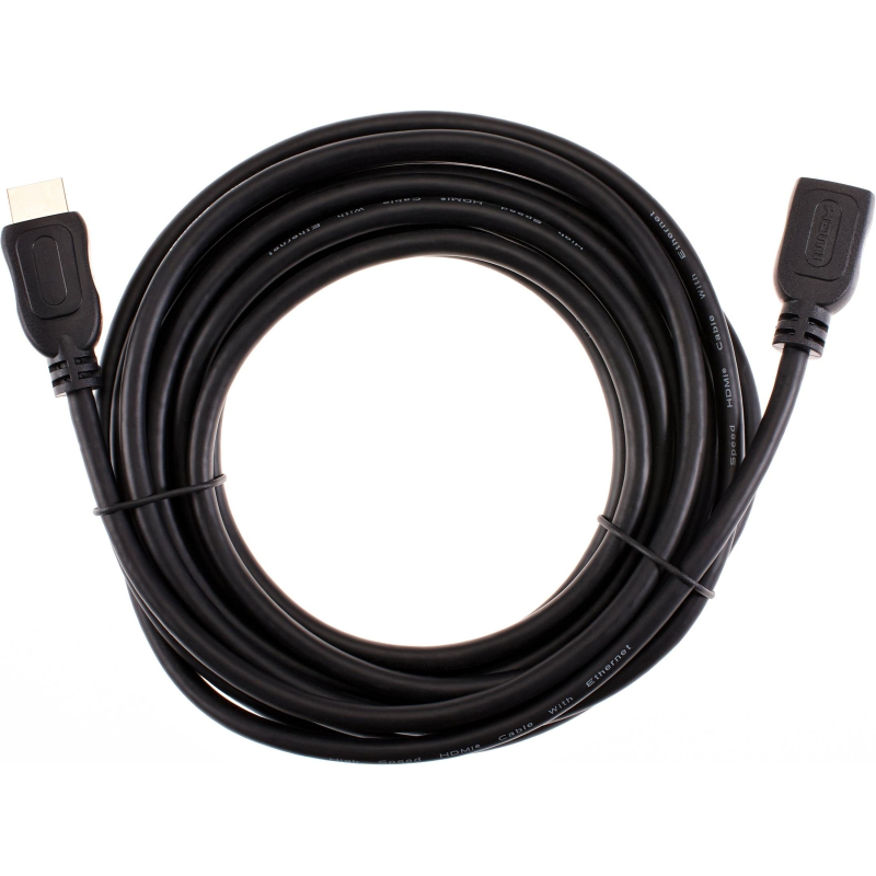 Кабель HDMI-19M - HDMI-19M ver 2.0+3D/Ethern,2 ф-ра 5m Telecom (TCG200F-5M) - фото 4
