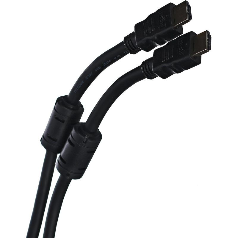 Кабель HDMI-19M-HDMI-19M ver 2.0+3D/Ethern,2 ф-ра 20m Telecom (TCG200F-20M) - фото 6