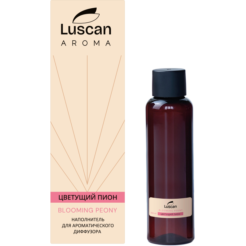 Наполнитель аромадиффузор Luscan Цветущий пион 100 мл - фото 2