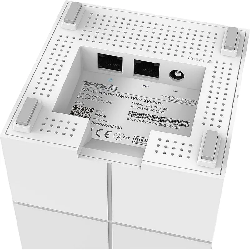 Wi-Fi mesh система Tenda MW6(3-PACK) AC1200 3шт/уп - фото 3