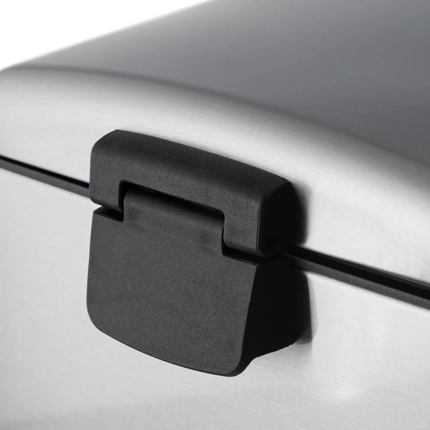 Ведро мусорное с педалью и доводчиком Luscan 6л,матов.,прямоуг,нерж сталь - фото 5