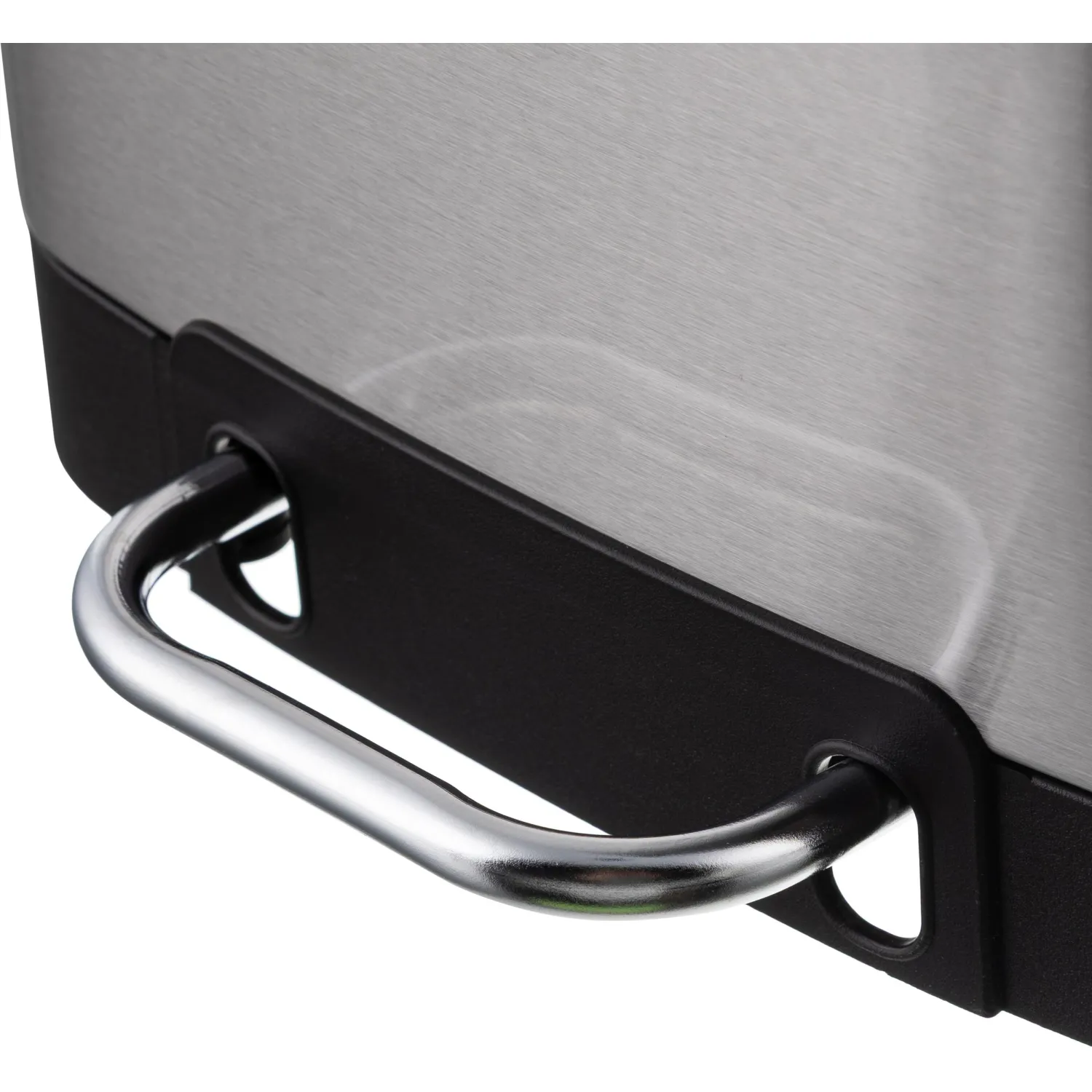 Ведро мусорное с педалью и доводчиком Luscan 6л,матов.,прямоуг,нерж сталь - фото 6