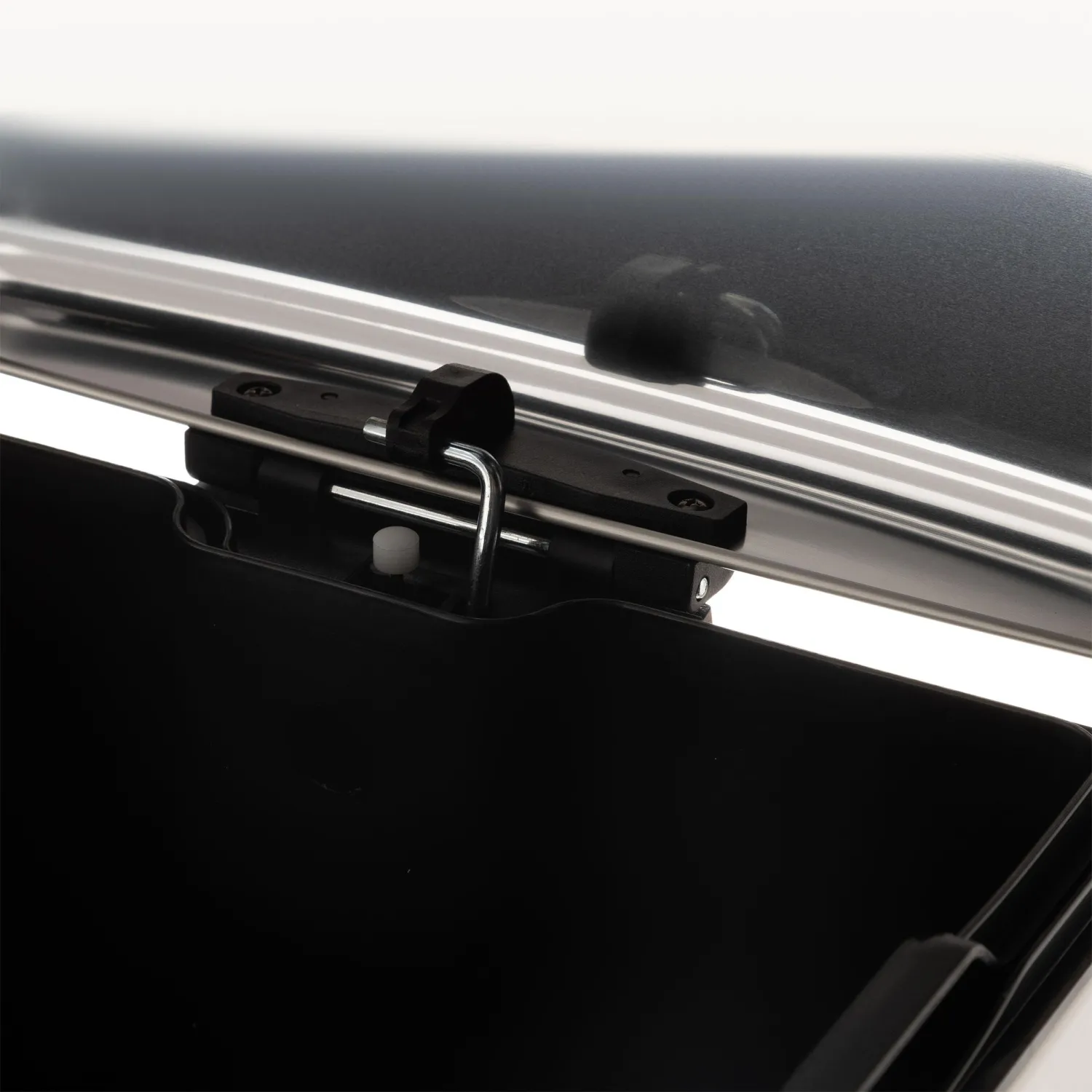 Ведро мусорное с педалью и доводчиком Luscan 30л,матов., прямоуг,нерж сталь - фото 5