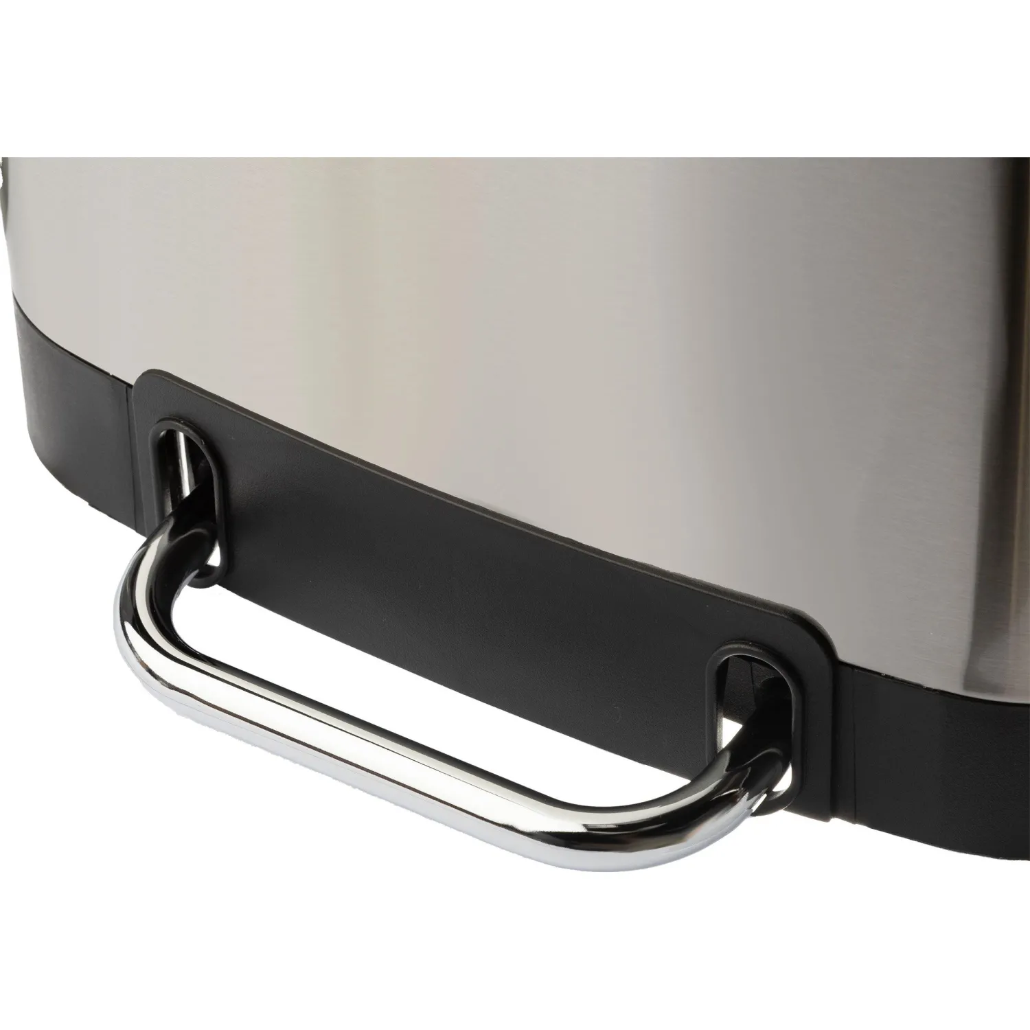 Ведро мусорное с педалью и доводчиком Luscan 30л,матов., прямоуг,нерж сталь - фото 6