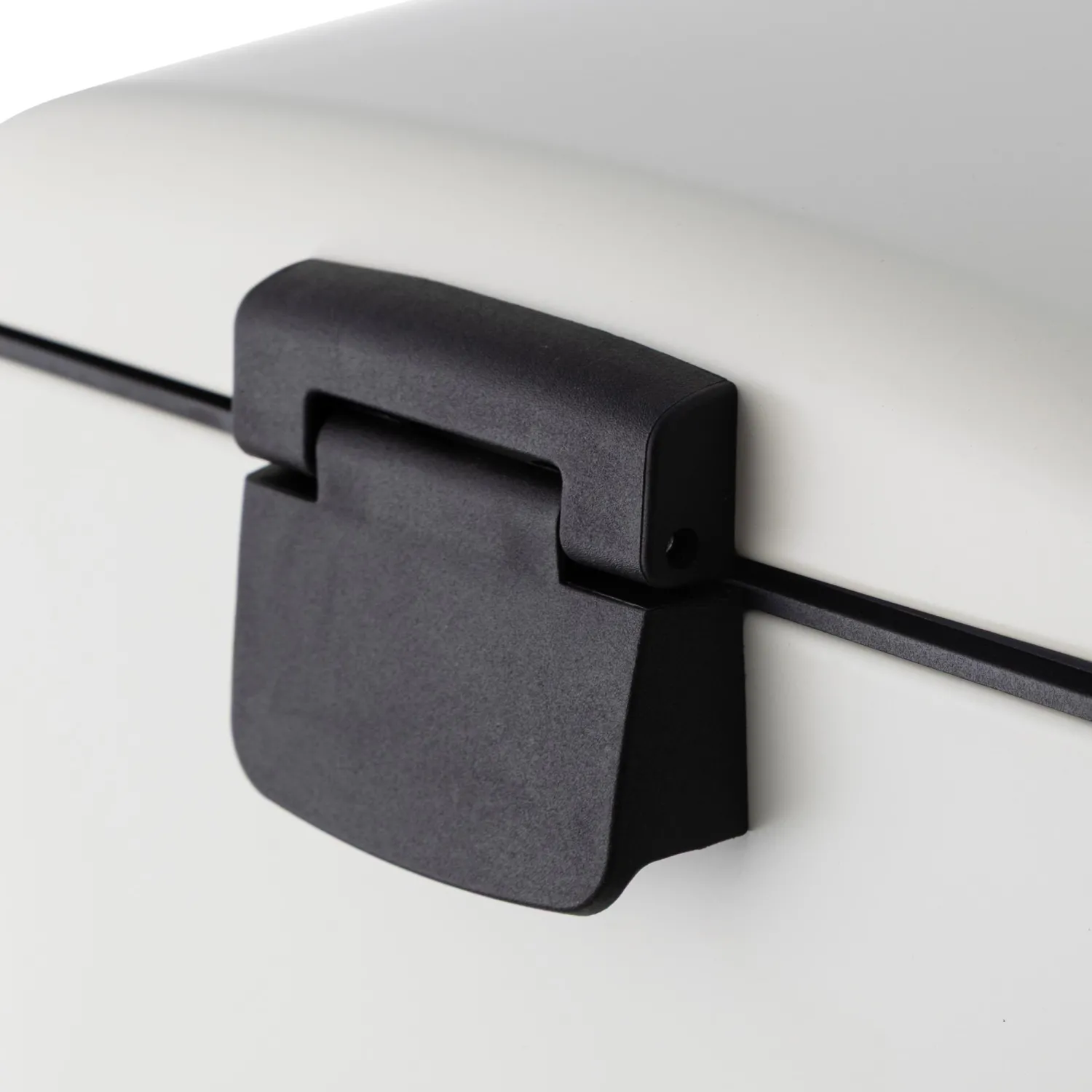 Ведро мусорное с педалью и доводчиком Luscan 6л,бежевое,прямоуг,металл - фото 5