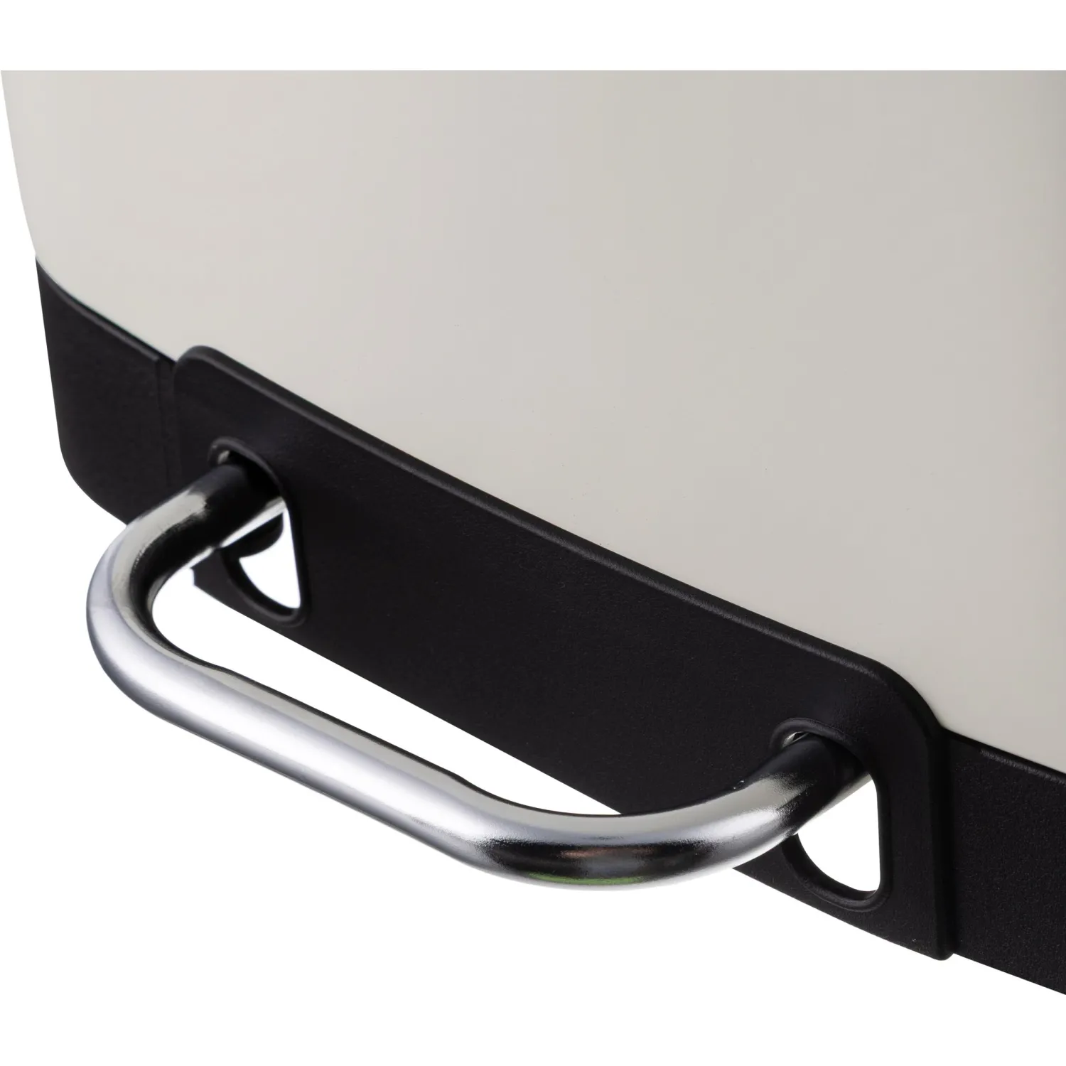 Ведро мусорное с педалью и доводчиком Luscan 6л,бежевое,прямоуг,металл - фото 6