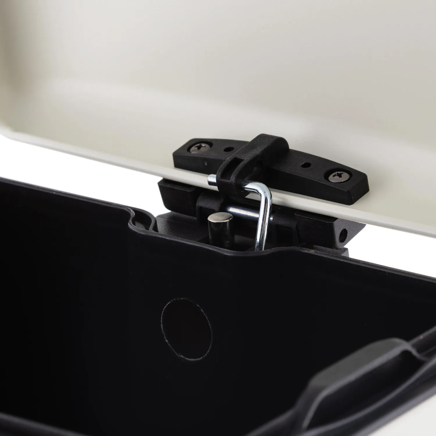 Ведро мусорное с педалью и доводчиком Luscan 6л,бежевое,прямоуг,металл - фото 7