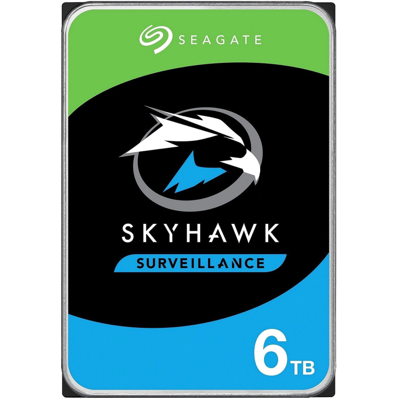 Жесткий диск Seagate SkyHawk 6TB, SATA, 5400rpm,256MB(ST6000VX001) - фото 1