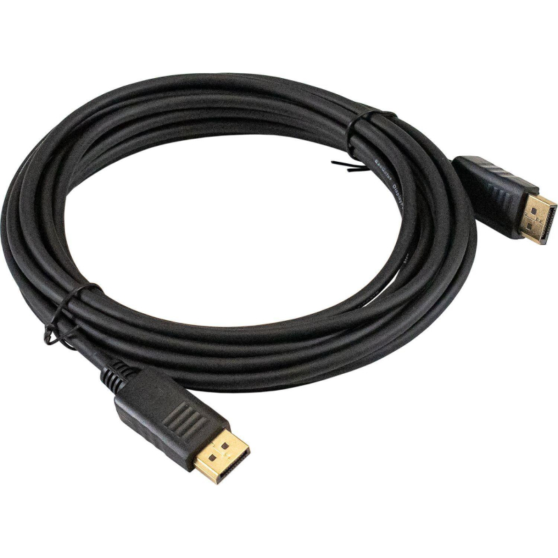 Кабель DisplayPort ExeGate EX-CC-DP-5.0 (20M/20M, 5м, v1.2) EX294680RUS - фото 1