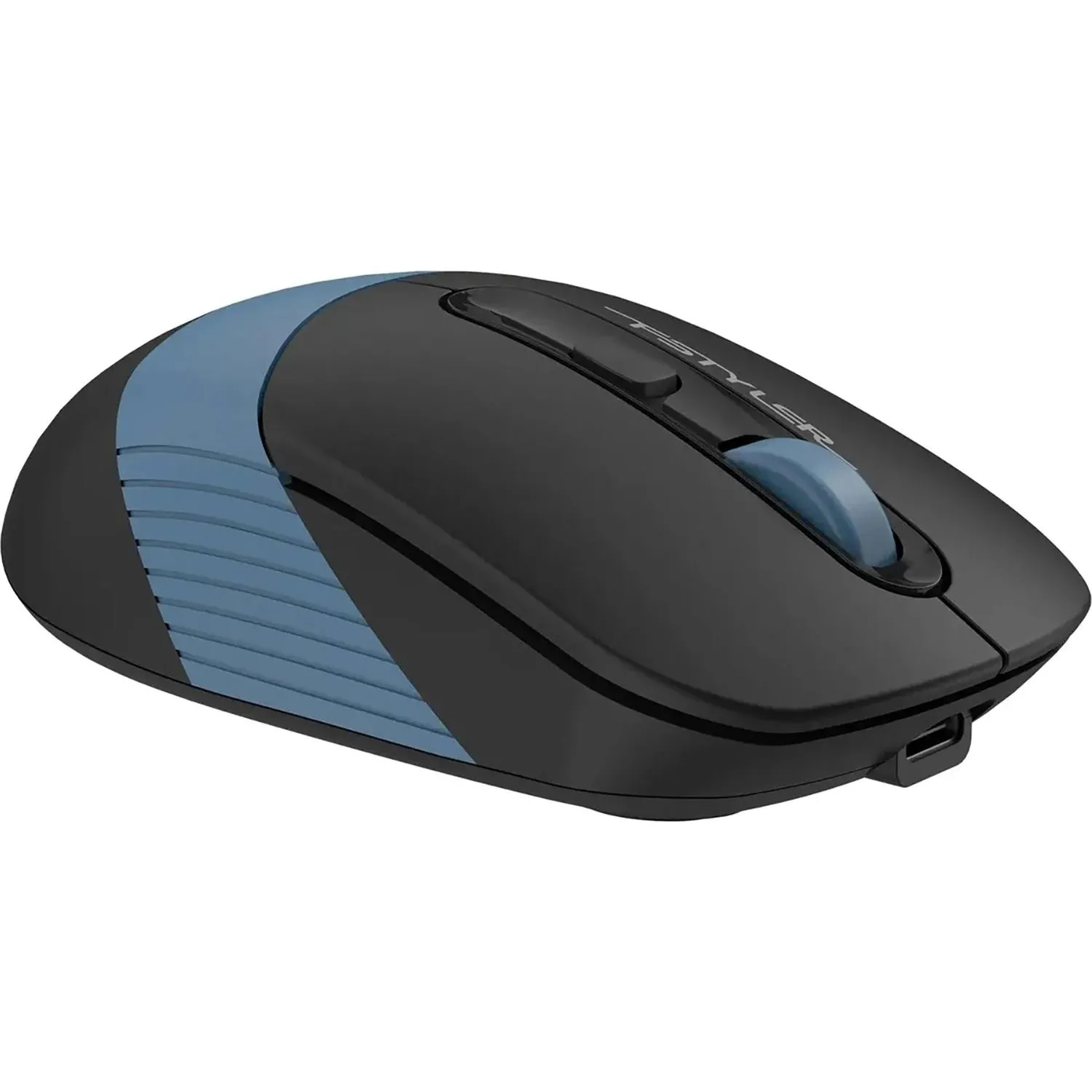 Мышь компьютерная A4Tech Fstyler(FB10CS USB ASH BLUE)чер/син2000dpi BT/R 4b - фото 1